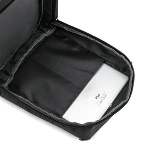 Men's Anti-theft Chest Pack Shoulder Bag USB Waterproof Oxford