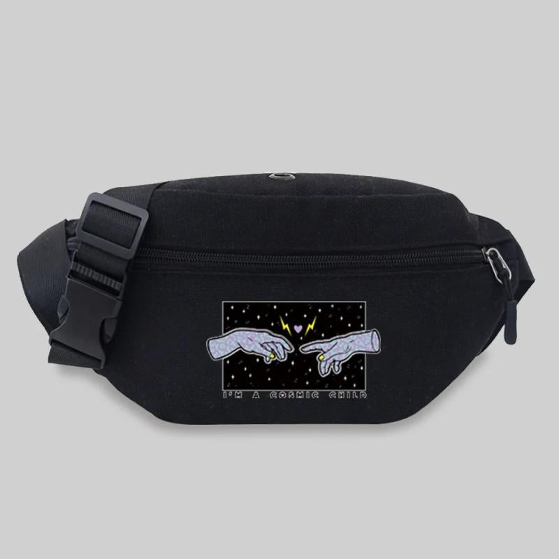 One Shoulder Messenger Waist Bag for Phone Travel