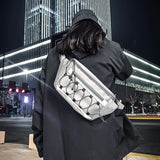 Harajuku Ladies Chest Bag Embroidery Crossbody Pouch