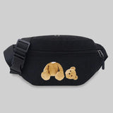 Men's Canvas Shoulder Bag Convenient Crossbody Waist Pack