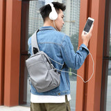 Chest Sling Pack Satchel Shoulder Bag Waterproof