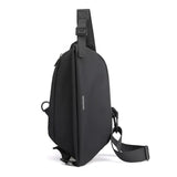 Men Sling Chest Bag Single Shoulder Backpack Waterproof Nylon 3 Zipper Pocket