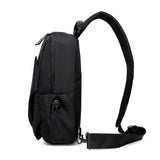 Men Canvas Chest Bag Messenger Bag Crossbody Bag Casual Single Anti Theft
