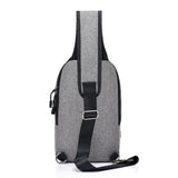 Men's Small Chest Bag Sling Crossbody School Hobos Bag