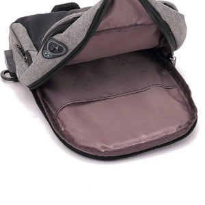 Men's Messenger Chest Bag Single Shoulder Strap Pack