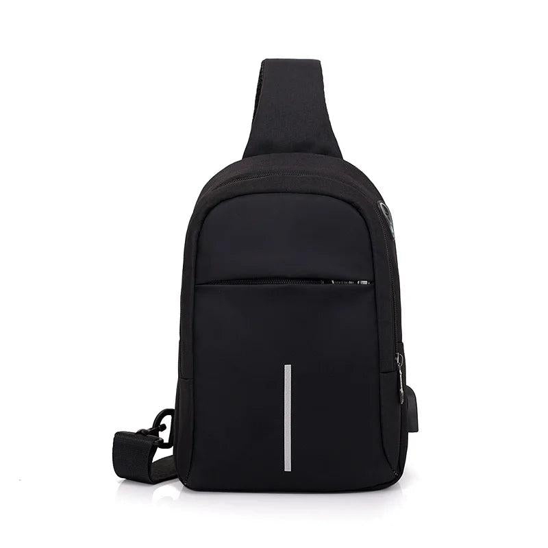 Men's Messenger Chest Bag Single Shoulder Strap Pack