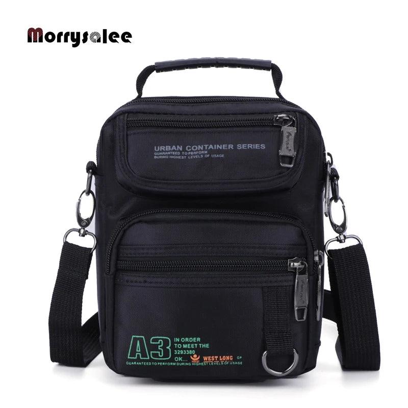 Men Messenger Running Bags Casual Multifunction Small Travel Bags Waterproof