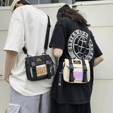 3-Piece PVC Fanny Pack Money Belt Bag for Men