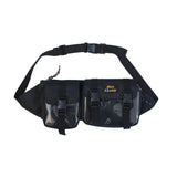 3-Piece PVC Fanny Pack Money Belt Bag for Men
