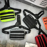 Men Chest Bag Tactical Hip-hop Vest Streetwear Waist Pack
