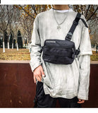 Men Chest Bag Tactical Hip-hop Vest Streetwear Waist Pack