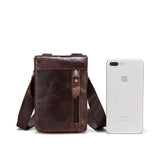 Leather Waist Packs Pack Belt Bag Phone Pouch Bags Travel Waist Pack Male Waist