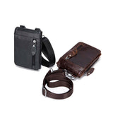 Leather Waist Packs Pack Belt Bag Phone Pouch Bags Travel Waist Pack Male Waist