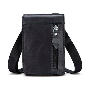 Leather Waist Packs Pack Belt Bag Phone Pouch Bags Travel Waist Pack Male Waist