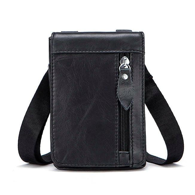 Leather Waist Packs Pack Belt Bag Phone Pouch Bags Travel Waist Pack Male Waist