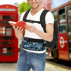 Camouflage Sport Waist Pack Running Travel Pouch