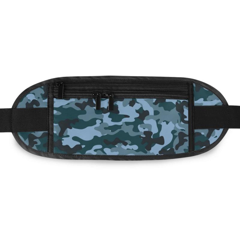 Camouflage Sport Waist Pack Running Travel Pouch