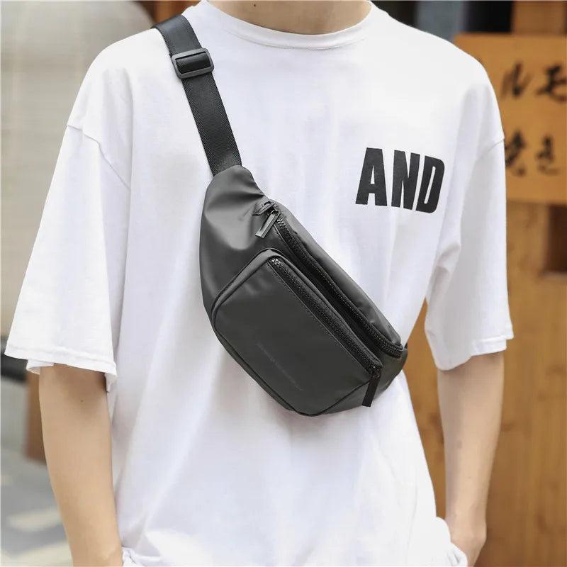 Waterproof Money Belt Bag Men's Travel Wallet Waist Bags
