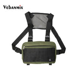 Punk Style Tactical Chest Rig Bag Hip Hop Streetwear Men Messenger Shoulder Bags