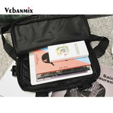 Punk Style Tactical Chest Rig Bag Hip Hop Streetwear Men Messenger Shoulder Bags