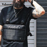 Punk Style Tactical Chest Rig Bag Hip Hop Streetwear Men Messenger Shoulder Bags