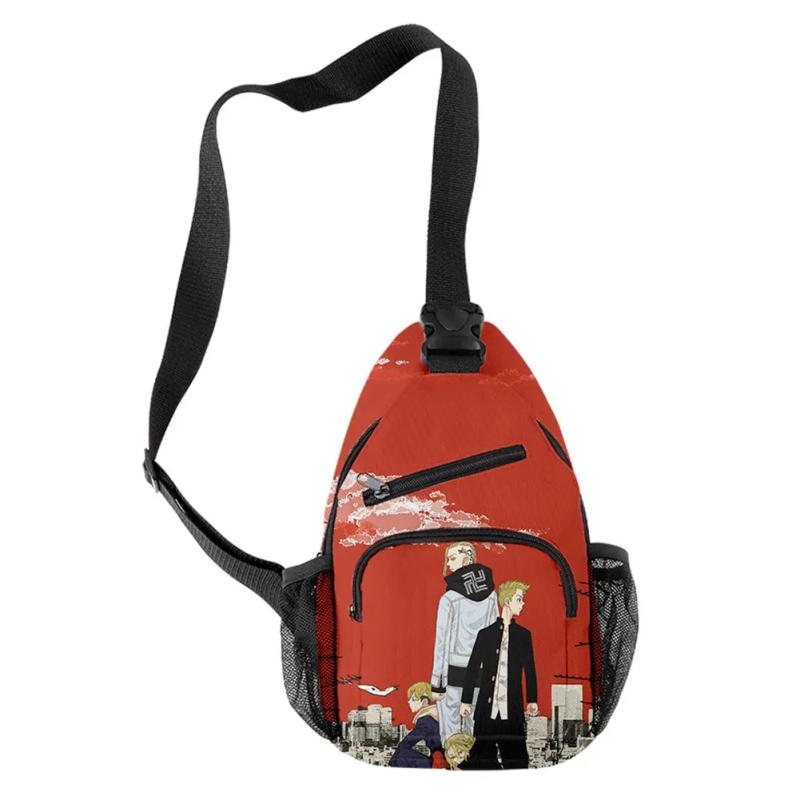 Harajuku Anime Tokyo Revengers 3D Waterproof Chest Bag