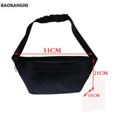 Large Capacity Chest Bag Unisex Fanny Pack Streetwear Chest Bag Hip Hop Bags