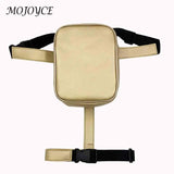 Crossbody Bag PU Leather Small Purse Zipper Solid Outdoor Hiking