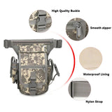 Tactical Waterproof Motorcycle Bag Waist Fanny Pack for Men Women