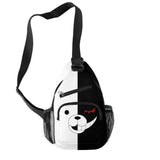 Danganronpa Monokuma Crossbody Chest Bag, Waterproof Travel Shoulder Bag