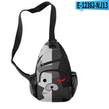 Danganronpa Monokuma Crossbody Chest Bag, Waterproof Travel Shoulder Bag