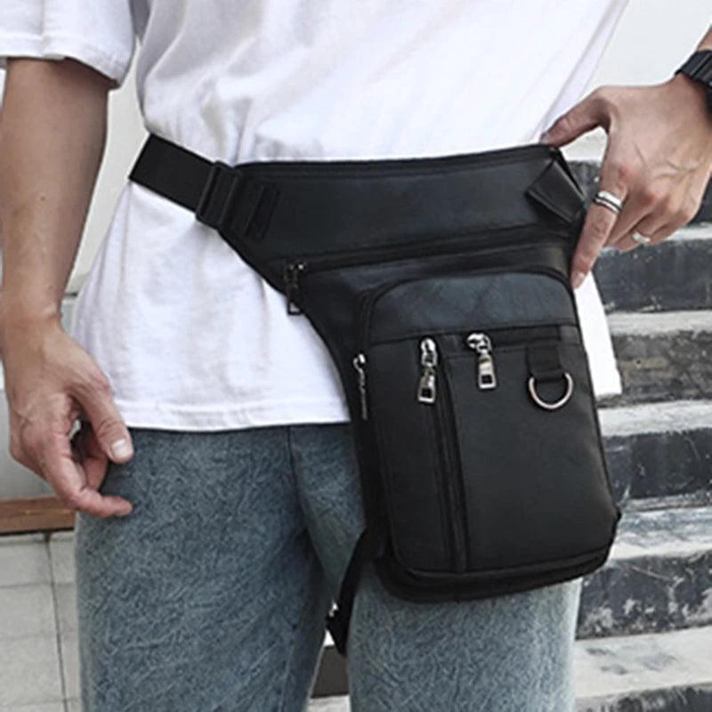 Waterproof Drop Leg Bag Thigh Hip Bum Belt Waist Fanny Pack