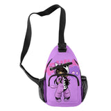 Harajuku Aphmau 3D Print Chest Bag Waterproof Crossbody Streetwear Shoulder Bag