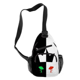 Cartoon Ranboo 2 Crossbody Chest Bags Oxford Waterproof Boys/Girls