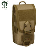 Tactical Phone Bag 5.8 Inch Mini Shoulder Molle Outdoor Camo Belt Pack