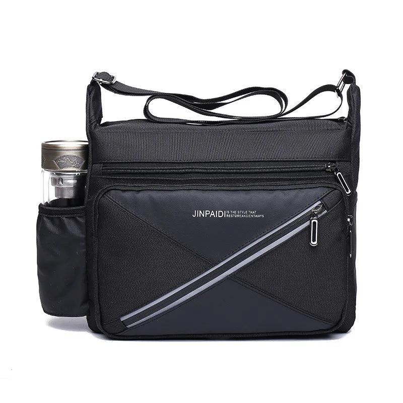 Leather Bag Shoulder Bag Vintage Male Casual Totes Handbag