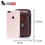 Hot Men Small Waist Bag Male Mini Mobile Phone Bag