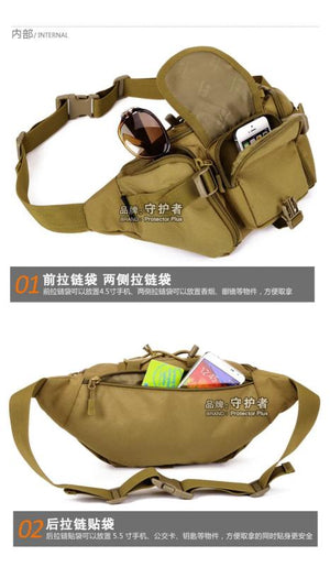 Camouflage Waist Bag for Men