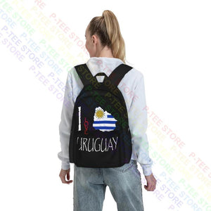 Uruguay Novelty Large Capacity Backpack 3D Printing Multi-function
