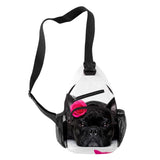 Funny French Bulldog 3D Printed Chest Bag Oxford Waterproof for Outdoor Sports