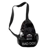 Funny French Bulldog 3D Printed Chest Bag Oxford Waterproof for Outdoor Sports