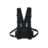 Unisex Couple Chest Bag Nylon Chest Rig Bag Vest Hip Hop Multifunctional