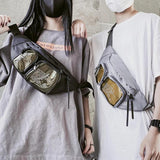 Unisex Waist Bag Fanny Pack Multifunction Chest Bag