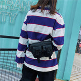 Harajuku Street Style Waist Bag Fanny Pack Hip Hop Bag Shoulder Bags