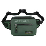 Outdoor Casual Waist Bags Waterproof Nylon Fanny Pack Men Multilayer Phone Pouch