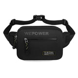Outdoor Casual Waist Bags Waterproof Nylon Fanny Pack Men Multilayer Phone Pouch