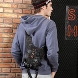Men Fanny Waist Pack Waterproof Drop Leg Bag Messenger Shoulder Bags Travel