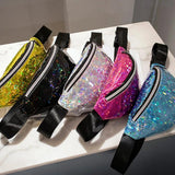 Waterproof Waist Bag Female Belt Chest Handbag Unisex Ladies Waist Pack