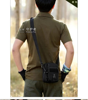 Hot Camouflage Print Waist Bag for Men
