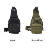 Men Large Capacity Chest Bag Oxford Cloth Wear Resistance Crossbody Portable